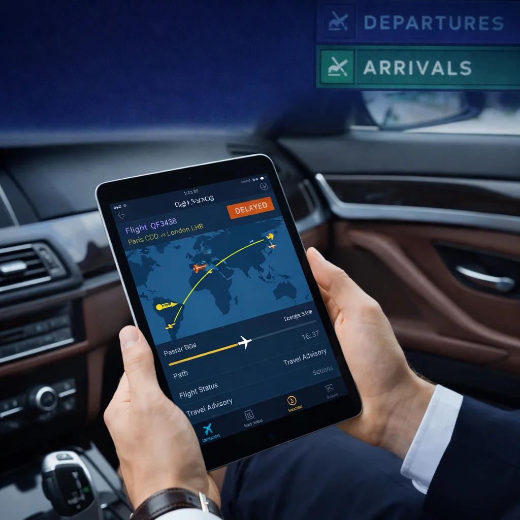 Flight Monitoring by UK Airport Rides