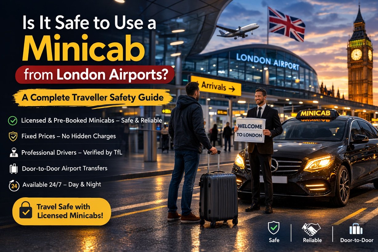 Is It Safe to Use a Minicab from London Airports