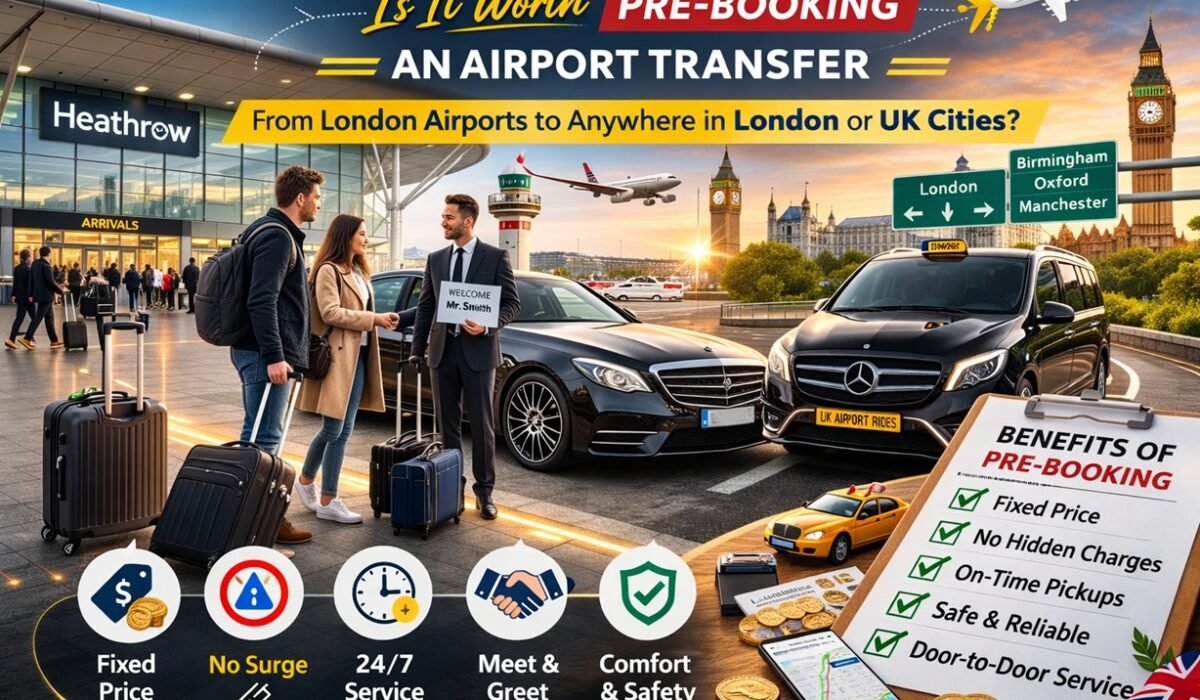 Is It Worth Pre-Booking an Airport Transfer.