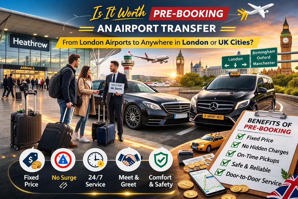 Is It Worth Pre-Booking an Airport Transfer.