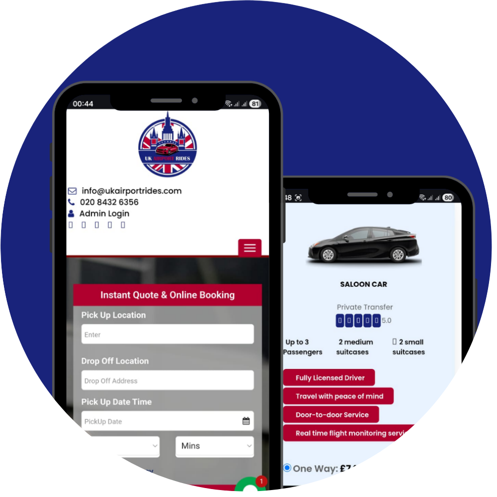 Book Uk Airport Rides Online