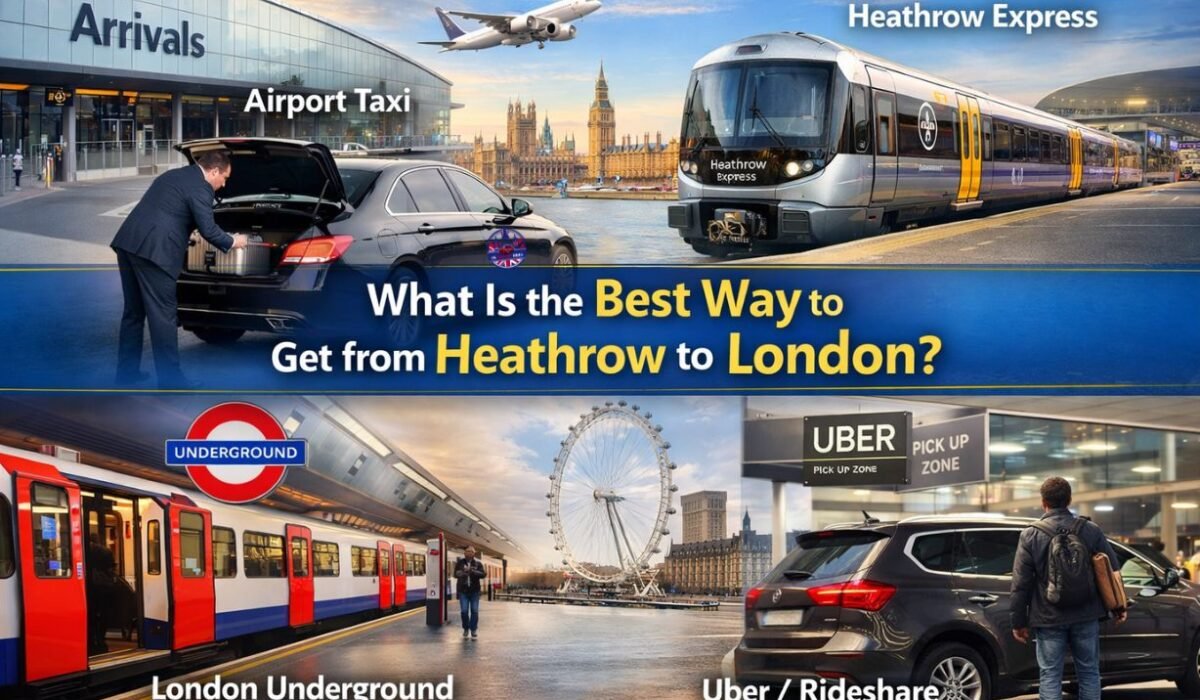 What Is the Best Way to Get from Heathrow to LondonA Complete 2026 Travel Guide