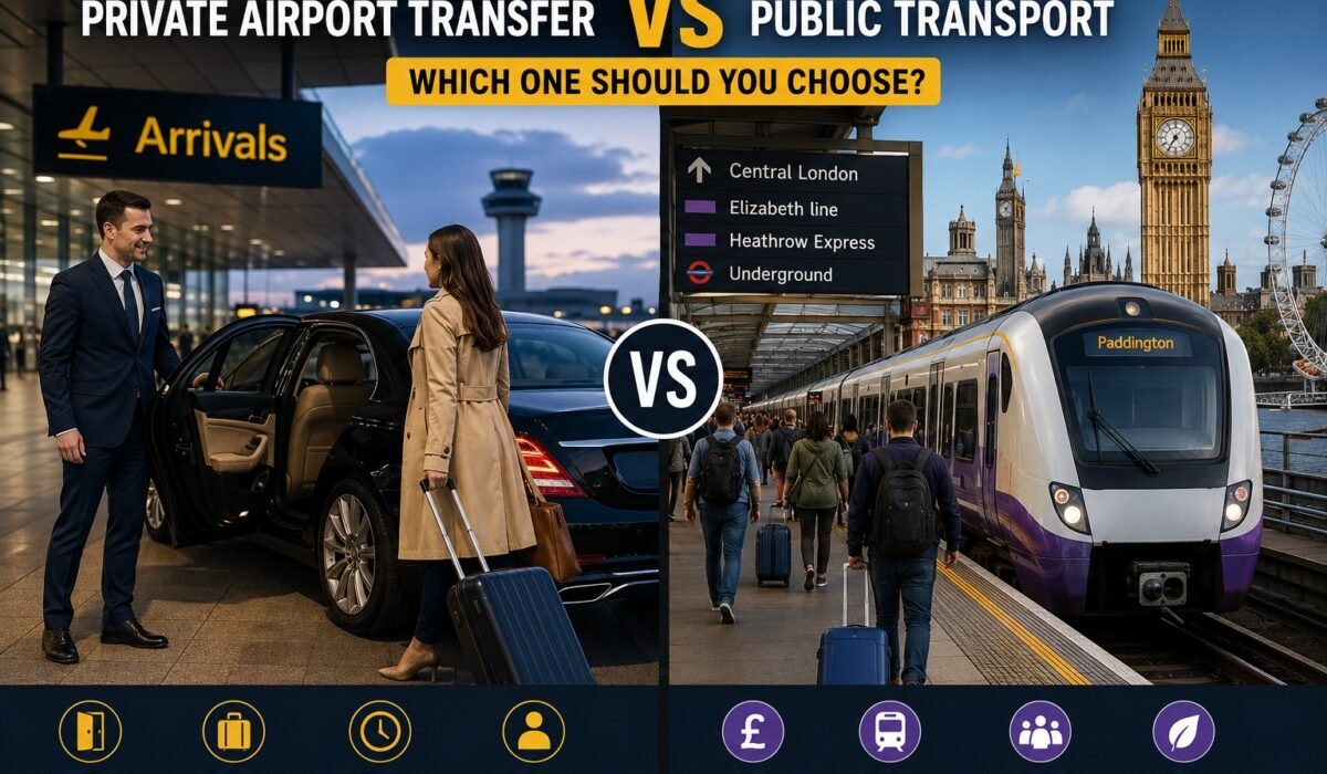 Private Airport Transfer vs Public Transport in London